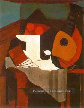  1924 Galerie - Livre compotier et mandoline 1924 Cubisme